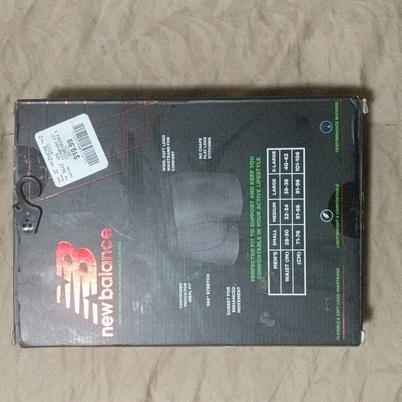 New Balance men's premium performance trunks - Picture 2 of 2